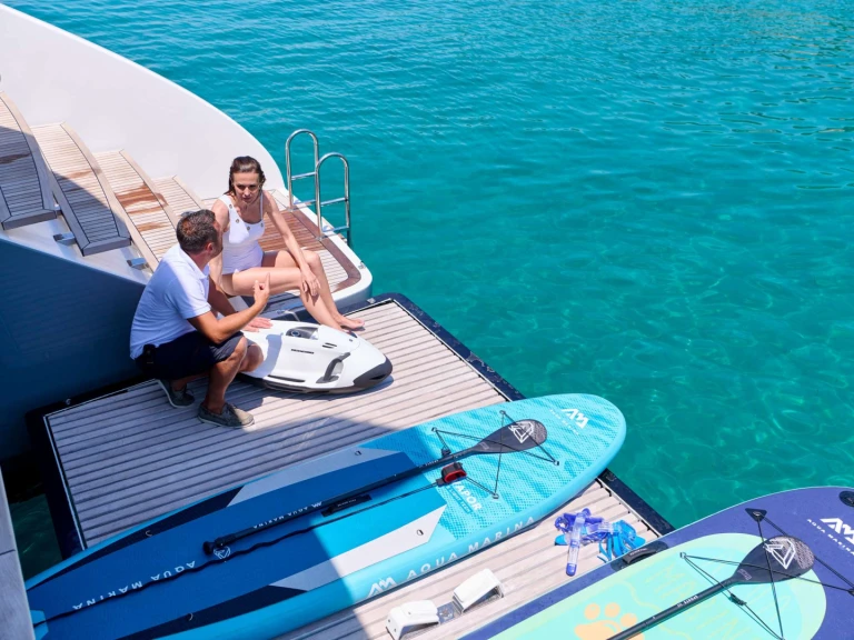 Luxury Yacht hire in Athens - Sunreef ABOVE & BEYOND
