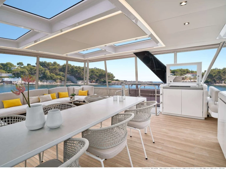 Lagoon SYLENE charter bareboat or skippered in  Corsica