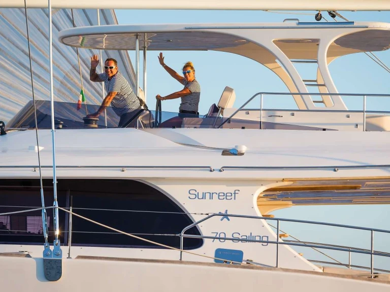 Yacht charter Sardinia Island - Sunreef OMBRE BLU3 on SamBoat