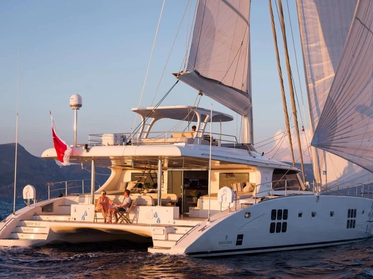 Hire a Sunreef OMBRE BLU3 Sardinia Island