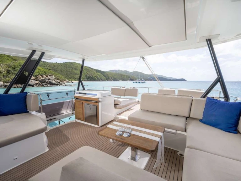 Fountaine Pajot JEWEL (67) charter bareboat or skippered in  British Virgin Islands (BVI)