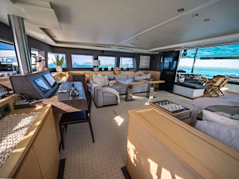 Lagoon ASCENSION charter bareboat or skippered in  British Virgin Islands (BVI)