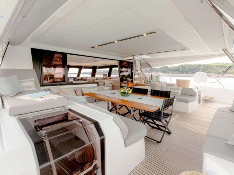 Fountaine Pajot ALLURE charter bareboat or skippered in  Alimos