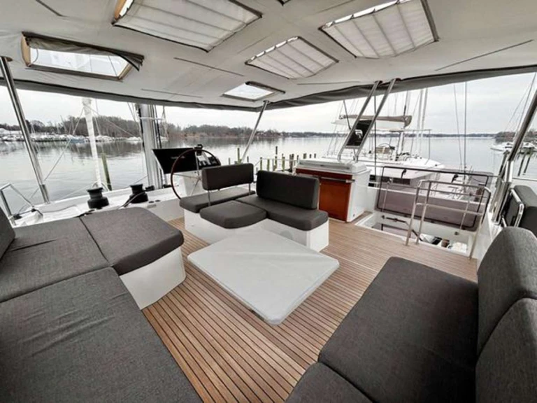 Fountaine Pajot BACCHUS charter bareboat or skippered in  British Virgin Islands (BVI)