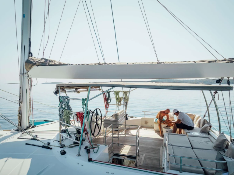 Lagoon Baza charter bareboat or skippered in  Croatia