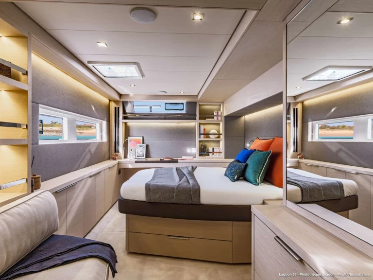 Lagoon WANDERLUST 55'  charter bareboat or skippered in  Tortola
