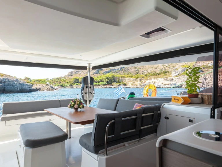 Hire a Fountaine Pajot AMANTE Rhodes Island