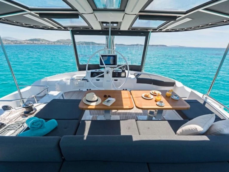 Lagoon GOA 10 charter bareboat or skippered in  Staniel Cay