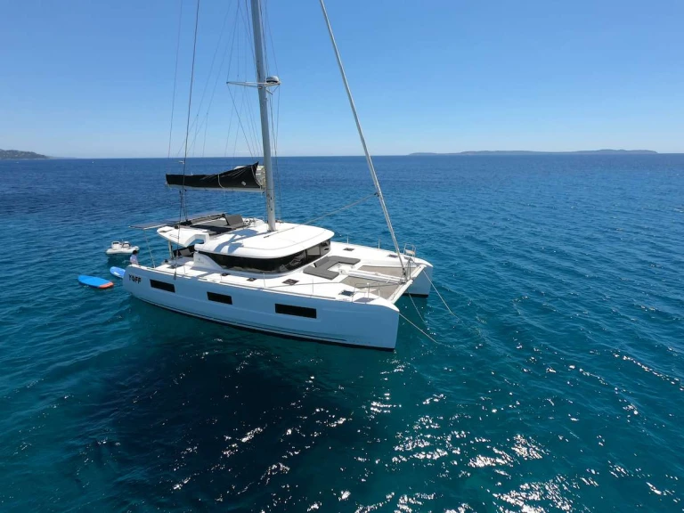 Lagoon YOFF charter bareboat or skippered in  French Riviera
