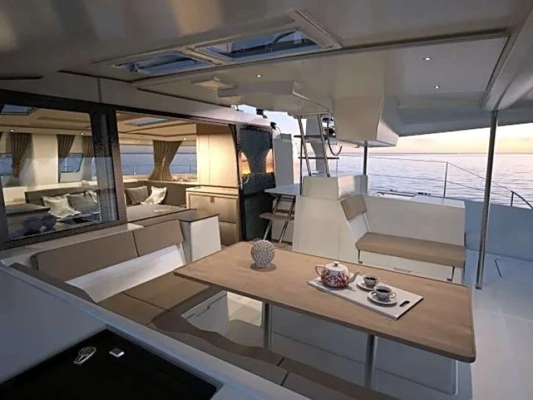 Fountaine Pajot Mahana charter bareboat or skippered in  French Polynesia