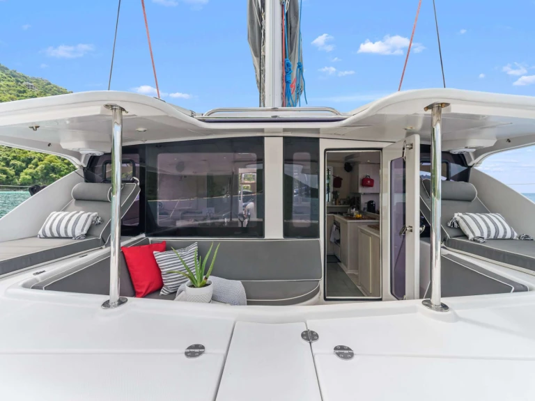 Leopard BLACKFISK charter bareboat or skippered in  Saint Thomas Island