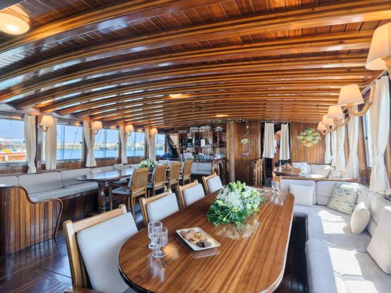 Custom Gulet-Motor Sailor THALASSA charter bareboat or skippered in  Piraeus