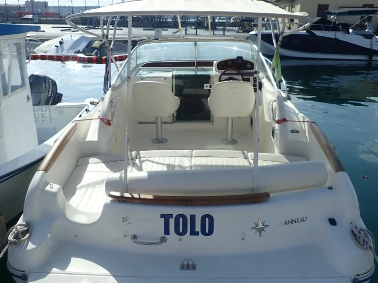 Jeanneau Leader 705 charter bareboat or skippered in  Toulon