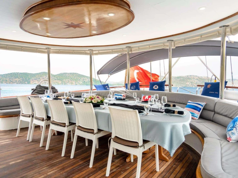 Custom QUESTA VITA charter bareboat or skippered in  Göcek
