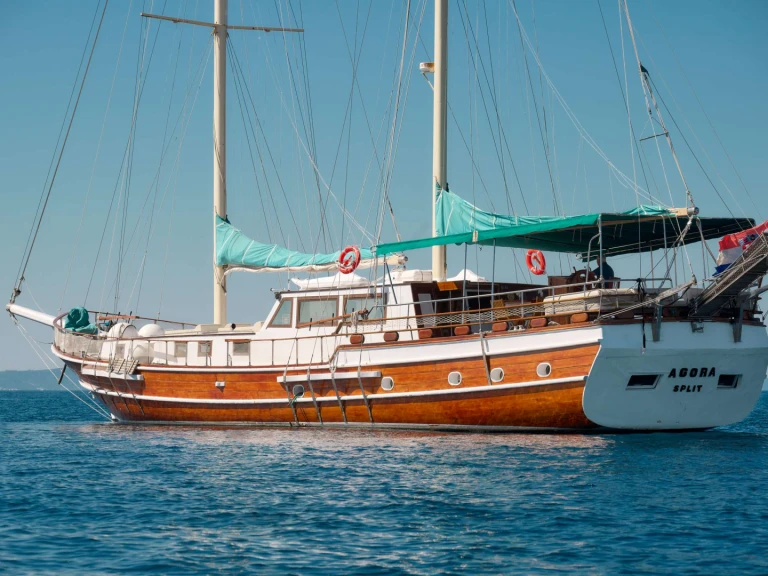 Luxury Yacht hire in Krilo -  Custom Built Aluminum Cutter AGORA