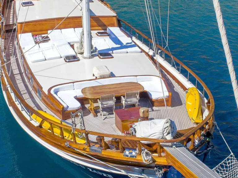 Custom built - Bodrum BURC-U ZAFER charter bareboat or skippered in  Bodrum