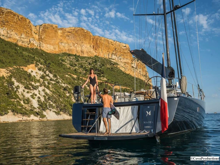 Cnb-Bordeaux MAOYA charter bareboat or skippered in  Corsica