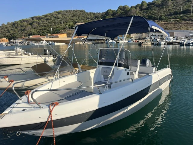 Allegra Boats All 19 Open charter bareboat or skippered in  Porticciolo di Castelsardo