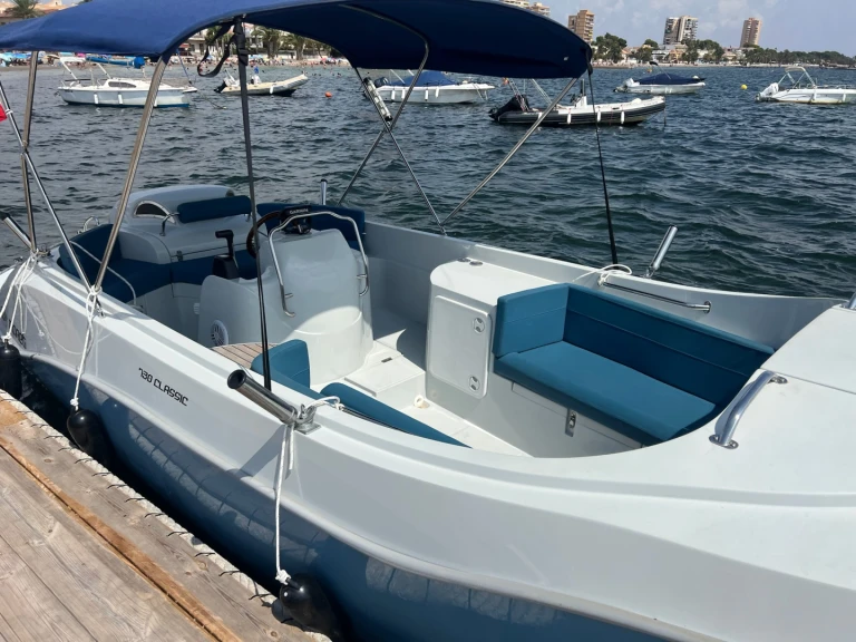 Hire Motorboat with or without skipper Mareti Santiago de la Ribera