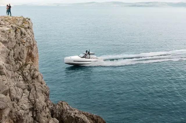 Fjord Fjord 42 Open charter bareboat or skippered in  Saint-Tropez