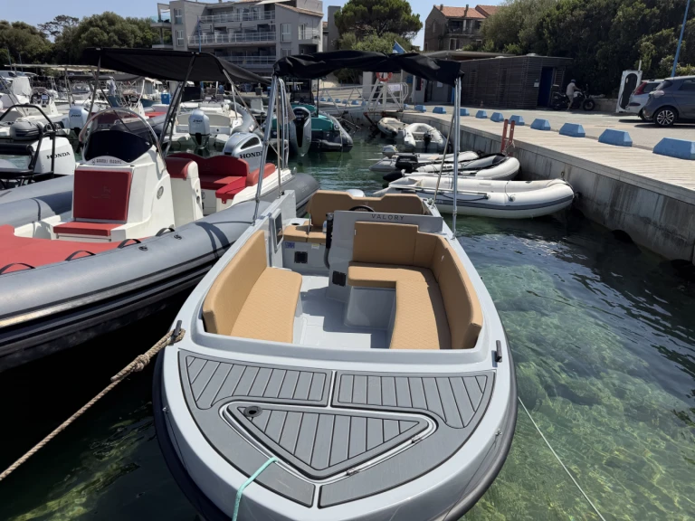 Valory 525 charter bareboat or skippered in  Porto Pollo