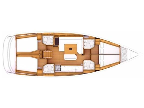 Sailboat hire in Nikiána - Jeanneau Jeanneau 469