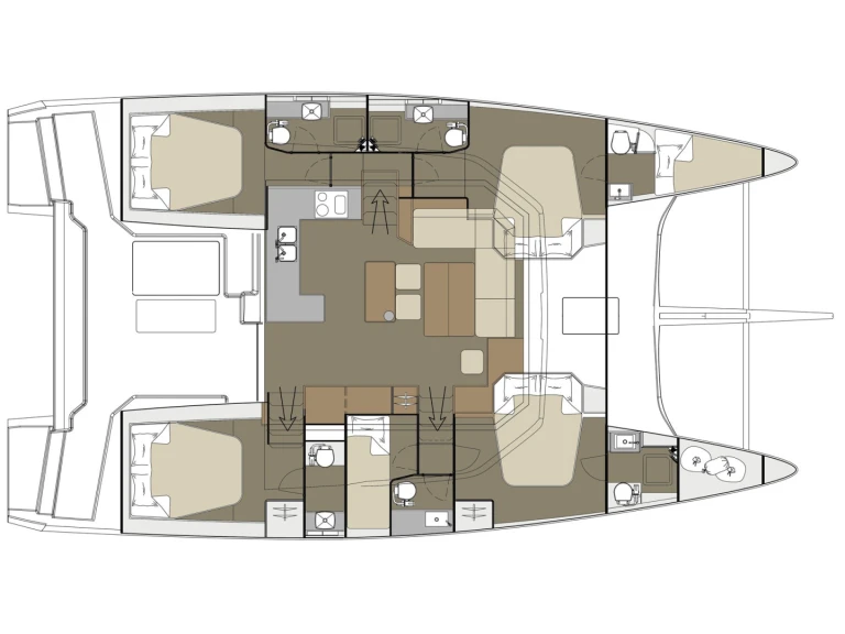 Yacht hire Préveza cheap Dufour Catamarans 48 Sail