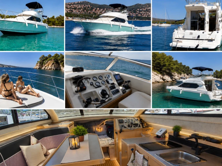 Motorboat hire in Mandelieu-la-Napoule - Bayliner Bayliner 2858 Fly