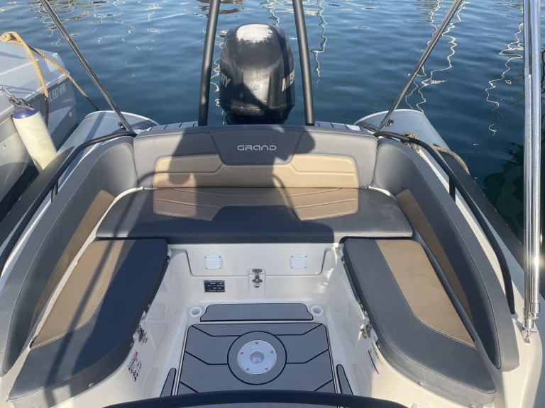 Hire RIB Grand Boats with a boat licence