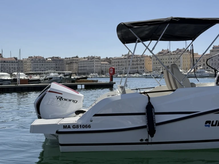 Quicksilver Quicksilver 705 Cruiser charter bareboat or skippered in  Marseille