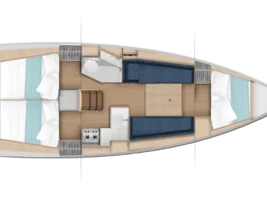 Hire Sailboat Jeanneau with a boat licence