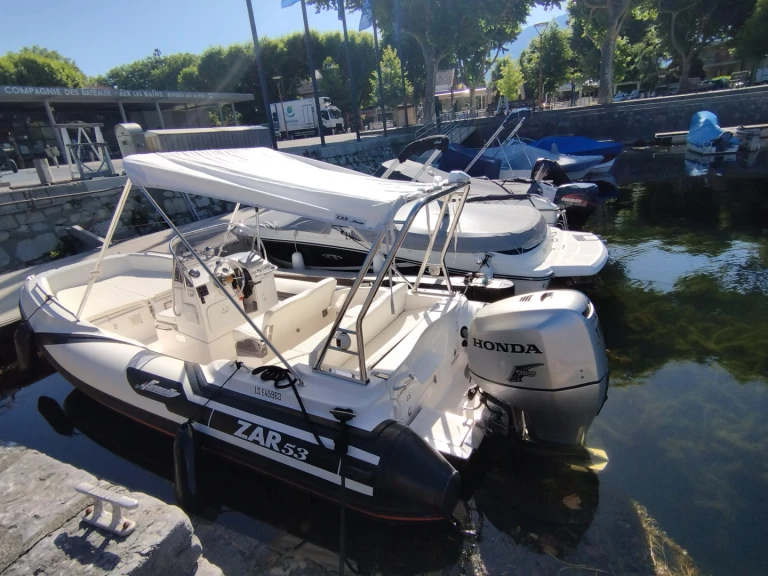 RIB hire in Grand Port d'Aix-les-Bains - Zar Zar 53