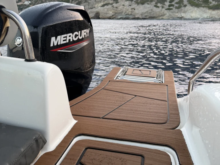 Poseidon Blue Water 185 charter bareboat or skippered in  Pantanassa