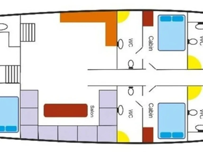Hire Sailboat Custom Made with a boat licence