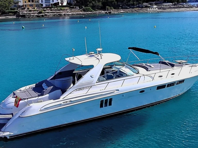 Hire Luxury Yacht Sea Ray with a boat licence