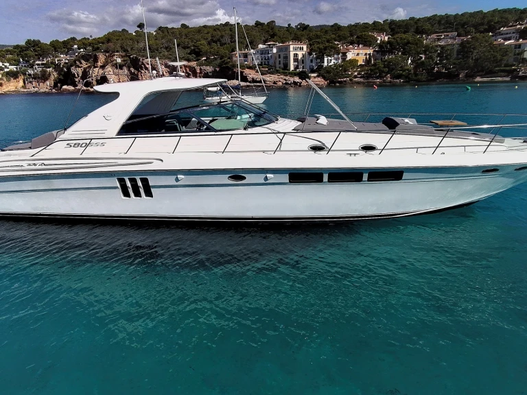 Sea Ray Sea Ray 580 Super Sun Sport charter bareboat or skippered in  Palma de Mallorca