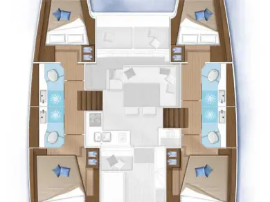 Yacht charter Pula - Lagoon Lagoon 40 on SamBoat