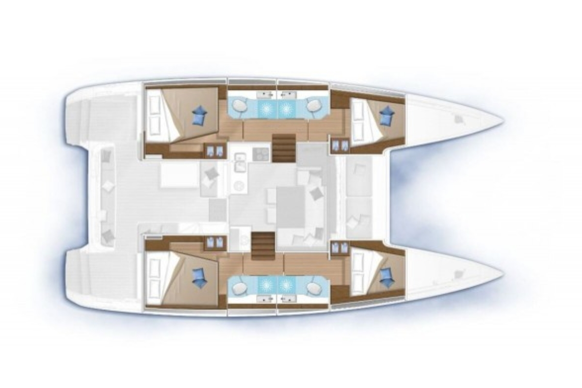 Charter a Lagoon Lagoon 40 in Biograd na Moru on Samboat