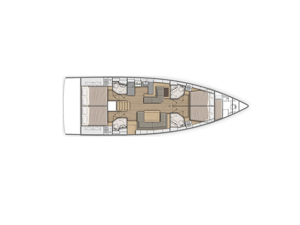 Sailboat hire in Alimos - Bénéteau Oceanis 51.1