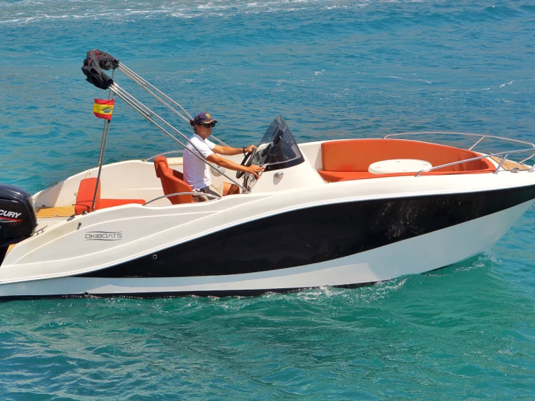 Charter a Okiboats Barracuda 545 Open in Puerto Deportivo de Marbella on Samboat