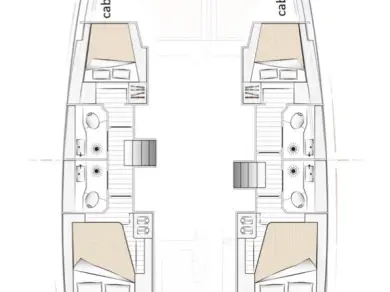 Yacht hire Seget Donji cheap Excess 12