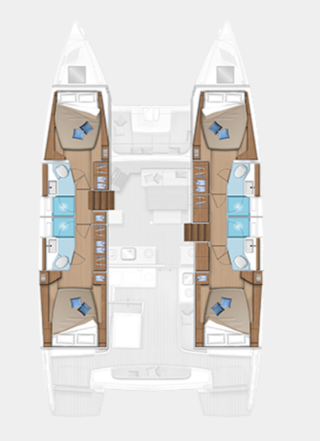 Catamaran hire in Alimos - Lagoon Lagoon 46