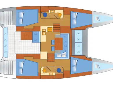 Yacht hire Punat cheap Lagoon 40