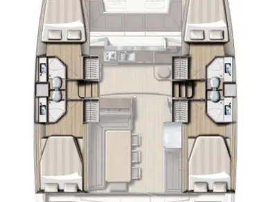 Bali Bali 4.3 charter bareboat or skippered in  Trogir
