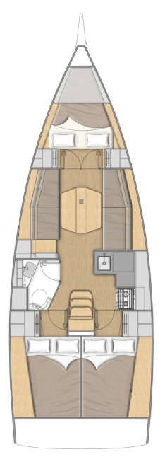 Yacht charter Split - Bénéteau Oceanis 34.1 on SamBoat