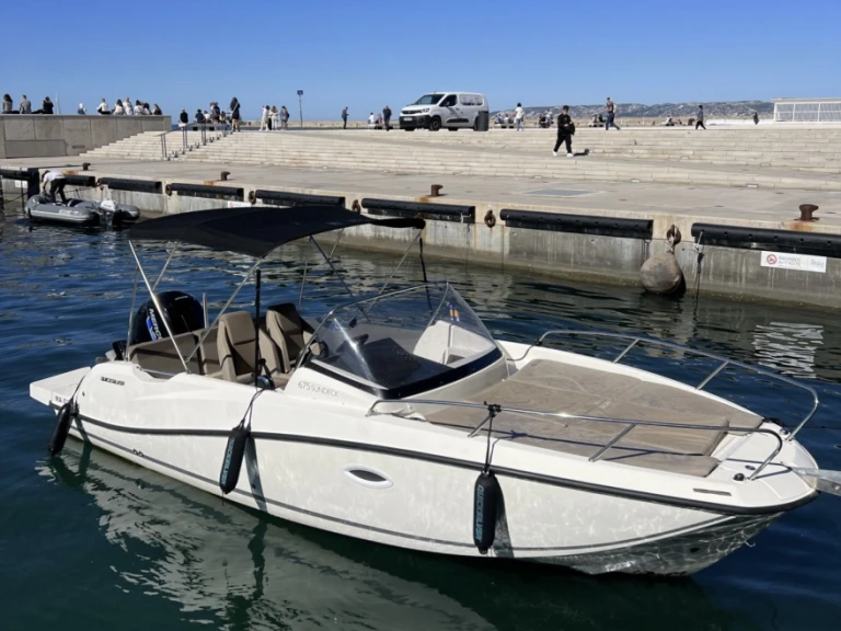 Yacht charter Marseille - Quicksilver Activ 675 Sundeck on SamBoat