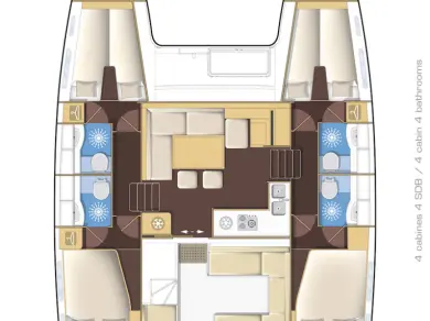 Charter a Lagoon Lagoon 400 S2 in Split on Samboat