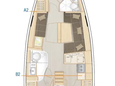 Sailboat hire in Sukošan - Hanse Hanse 418