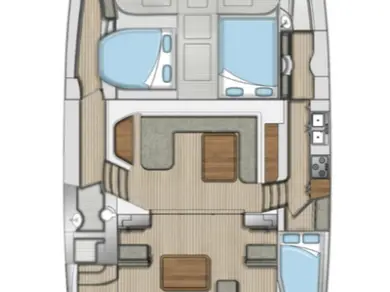Hire Catamaran Seawind with a boat licence