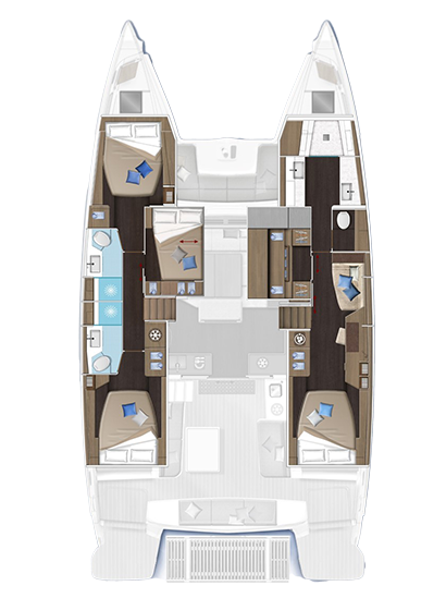 Hire Catamaran with or without skipper Lagoon Pula